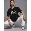 Baskılı Oversize T-shirt - Siyah 146041 Baskılı Oversize T-shirt - Siyah 146041