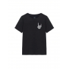 Erkek Baskılı Oversize T-shirt - Siyah - 146097 Erkek Baskılı Oversize T-shirt - Siyah - 146097