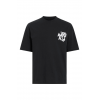Erkek Baskılı Oversize T-shirt - Siyah 146099 Erkek Baskılı Oversize T-shirt - Siyah 146099