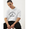 Erkek Baskılı Oversize T-shirt - Beyaz 146102 Erkek Baskılı Oversize T-shirt - Beyaz 146102