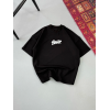 Erkek Baskılı Oversize T-shirt - Siyah 147638 Erkek Baskılı Oversize T-shirt - Siyah 147638