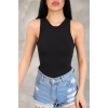 Kolsuz Badi Bluz - Siyah 148413 Kolsuz Badi Bluz - Siyah 148413
