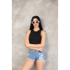 Kolsuz Badi Bluz - Siyah 148413 Kolsuz Badi Bluz - Siyah 148413