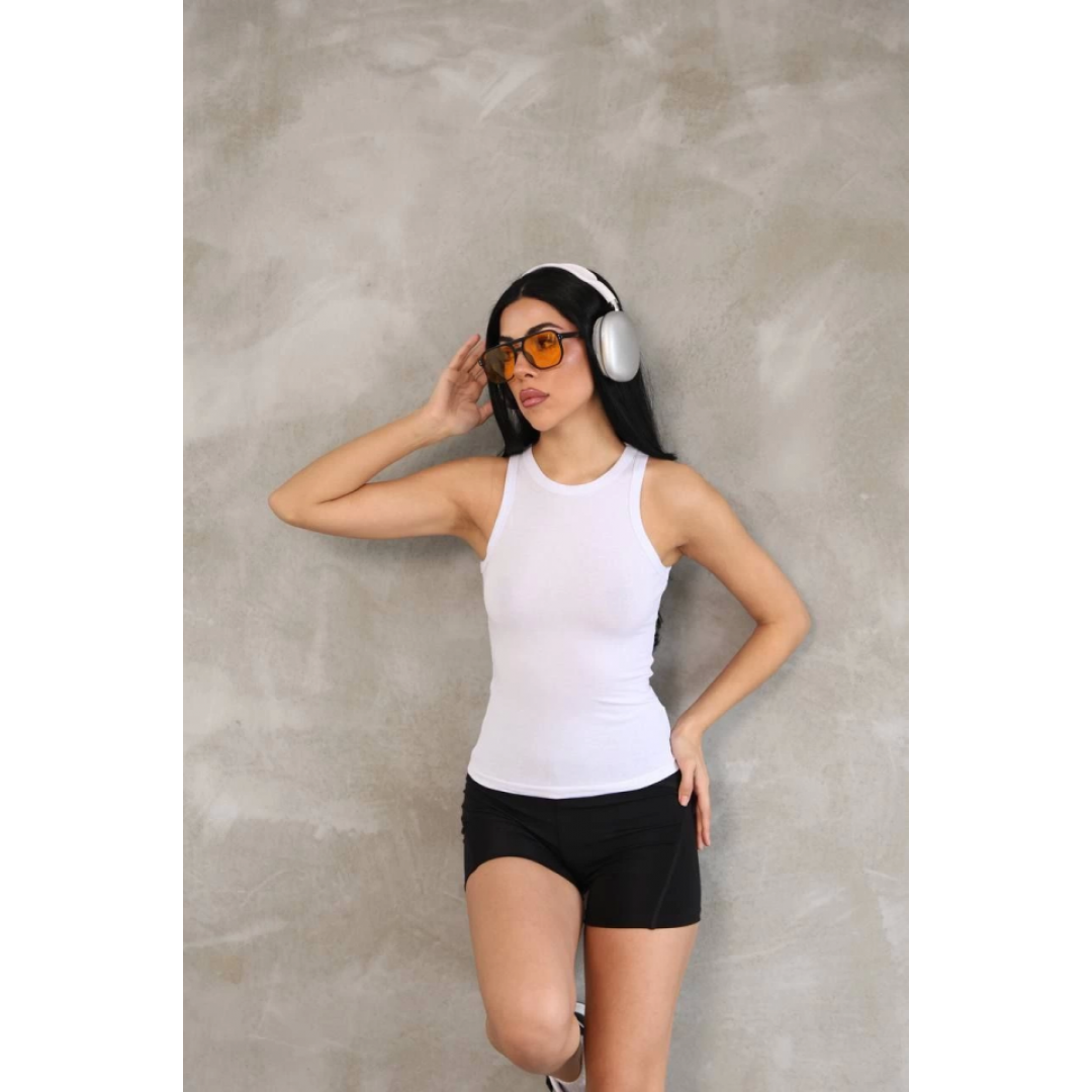 Kolsuz Badi Bluz - Beyaz 148414 Kolsuz Badi Bluz - Beyaz 148414