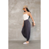 Osy Modal Yumuşak Dokulu Kumaş Şalvar Pantalon - Antrasit - 148427 Osy Modal Yumuşak Dokulu Kumaş Şalvar Pantalon - Antrasit - 148427