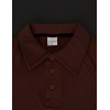 Yakalı Patlı Kısa Kol T-shirt - Kahverengi 150382 Yakalı Patlı Kısa Kol T-shirt - Kahverengi 150382