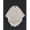 Yakalı Patlı Kısa Kol T-shirt - Beyaz 150384 Yakalı Patlı Kısa Kol T-shirt - Beyaz 150384