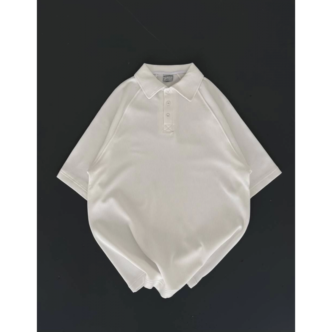 Yakalı Patlı Kısa Kol T-shirt - Beyaz 150384 Yakalı Patlı Kısa Kol T-shirt - Beyaz 150384