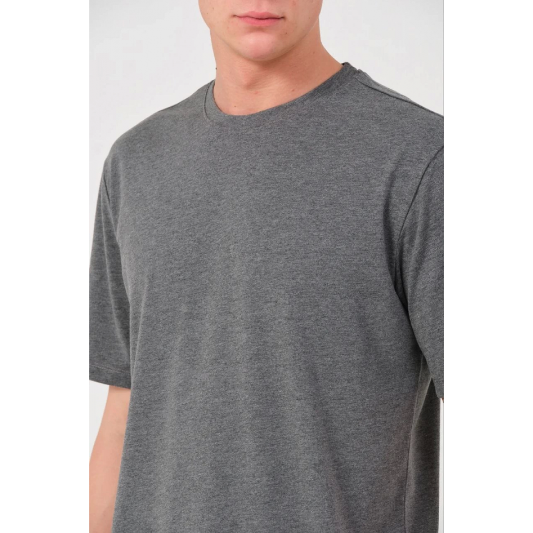 Erkek 24/1 Düz A Kalite Oversize T-shirt - Antrasit 150385 Erkek 24/1 Düz A Kalite Oversize T-shirt - Antrasit 150385