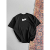 Baskılı Oversize T-shirt - Siyah 151103 Baskılı Oversize T-shirt - Siyah 151103