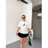Kısa Kol Baskılı T-shirt - Beyaz 152902 Kısa Kol Baskılı T-shirt - Beyaz 152902