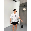 Kısa Kol Baskılı T-shirt - Beyaz 152902 Kısa Kol Baskılı T-shirt - Beyaz 152902