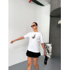 Kısa Kol Baskılı T-shirt - Beyaz 152902 Kısa Kol Baskılı T-shirt - Beyaz 152902