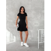 Kısa Kollu Mini Elbise - Siyah - 154563 Kısa Kollu Mini Elbise - Siyah - 154563