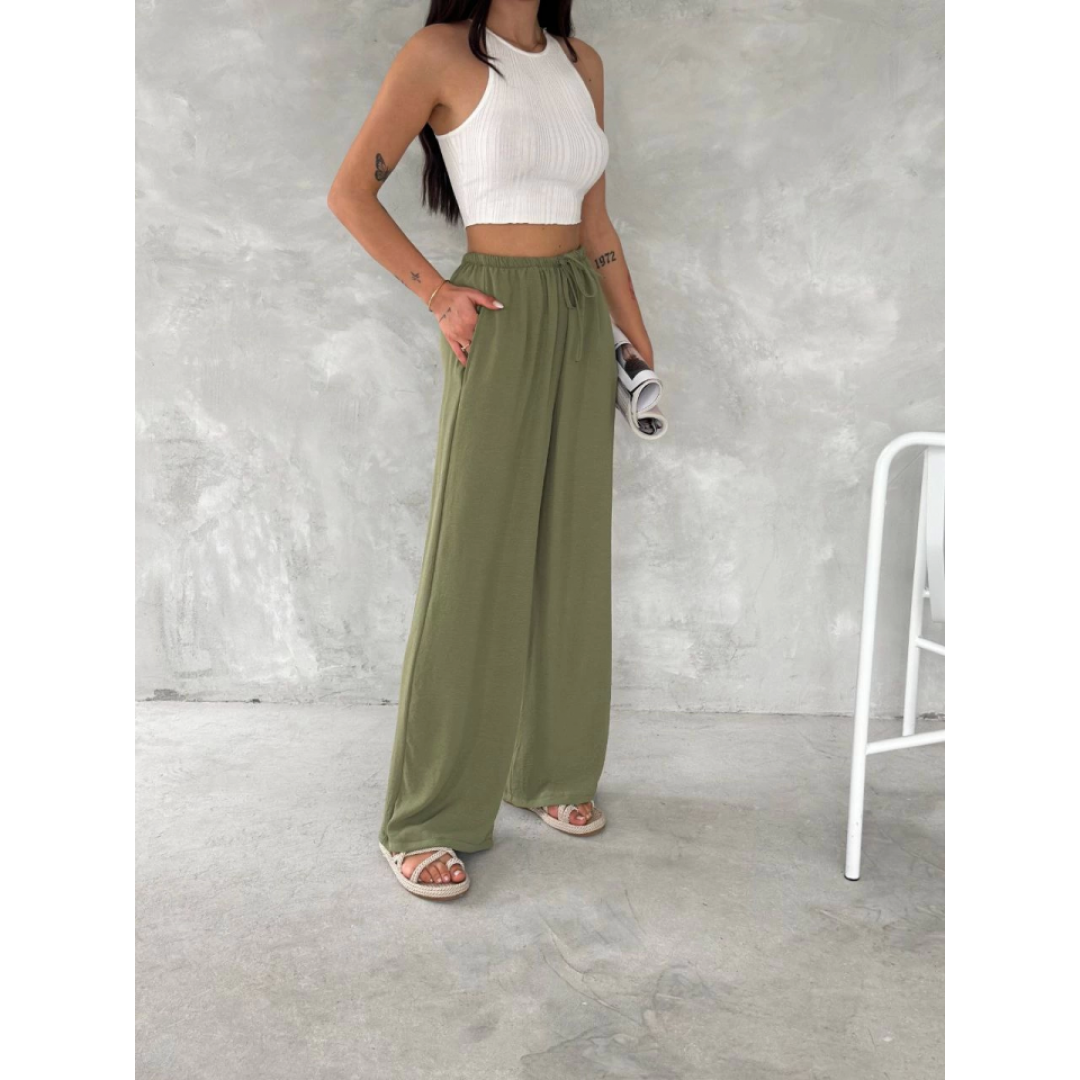 Ayrobin Oversize Pantalon - Mint Yeşili - 154568