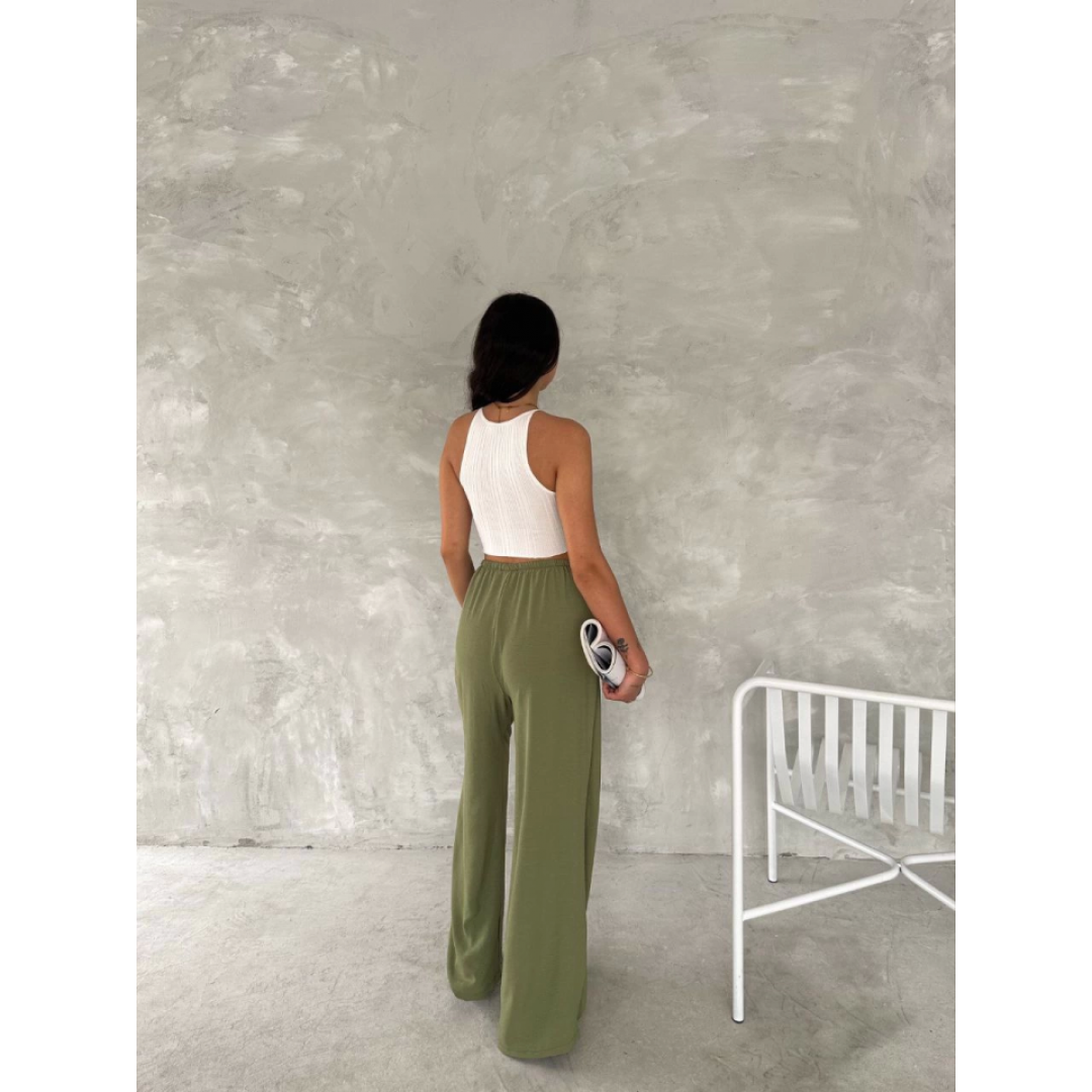 Ayrobin Oversize Pantalon - Mint Yeşili - 154568