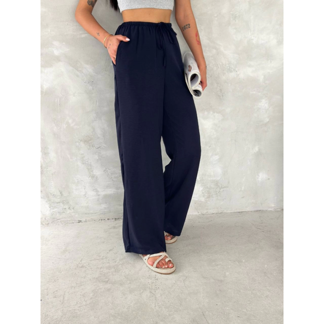 Ayrobin Oversize Pantalon - Lacivert - 154571