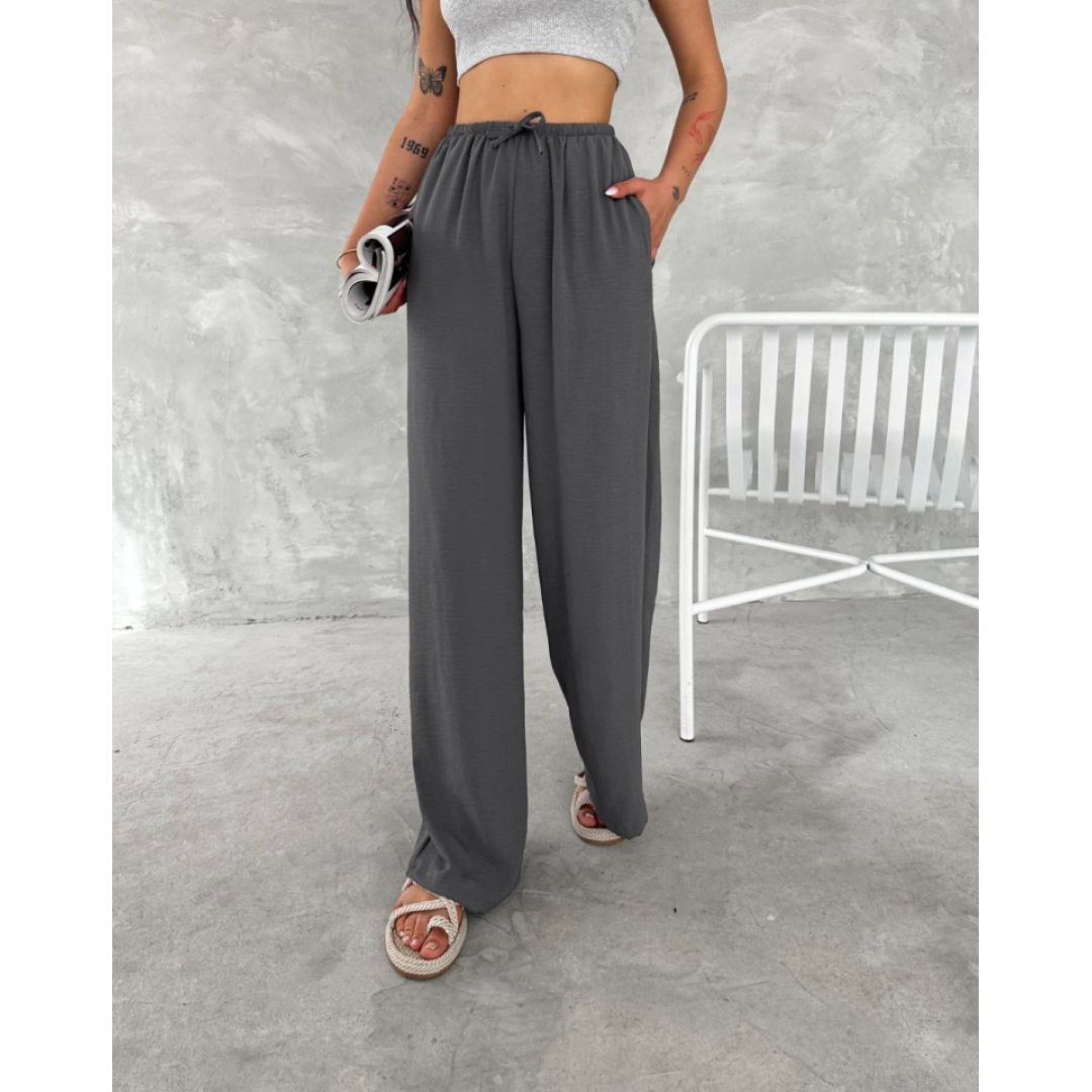 Ayrobin Oversize Pantalon - Füme - 154572