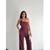 Asimetrik Crop Pantalon Ikili Takım - Gül Kurusu 154574 Asimetrik Crop Pantalon Ikili Takım - Gül Kurusu 154574