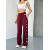 Osy Modal Yumuşak Dokulu Kumaş Nakış Işlemeli Rahat Bol Paça Eşofman Pantalon - Bordo - 156896 Osy Modal Yumuşak Dokulu Kumaş Nakış Işlemeli Rahat Bol Paça Eşofman Pantalon - Bordo - 156896