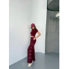 Osy Modal Yumuşak Dokulu Kumaş Nakış Işlemeli Rahat Bol Paça Eşofman Pantalon - Bordo - 156902 Osy Modal Yumuşak Dokulu Kumaş Nakış Işlemeli Rahat Bol Paça Eşofman Pantalon - Bordo - 156902