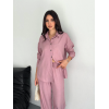 Gömlek Pantolon Ikili Takım - Toz Pembe 157416 Gömlek Pantolon Ikili Takım - Toz Pembe 157416