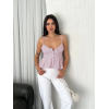 Askılı Dekolte Deraylı Crop - Kırmızı - 157427 Askılı Dekolte Deraylı Crop - Kırmızı - 157427