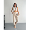 Yüksel Bel Rahat Paça Pantalon - Kırık Beyaz 157945 Yüksel Bel Rahat Paça Pantalon - Kırık Beyaz 157945