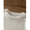 Baskılı Oversize Bisiklet Yaka T-shirt - Beyaz - 158818 Baskılı Oversize Bisiklet Yaka T-shirt - Beyaz - 158818