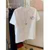 Baskılı Oversize Bisiklet Yaka T-shirt - Beyaz 158821 Baskılı Oversize Bisiklet Yaka T-shirt - Beyaz 158821
