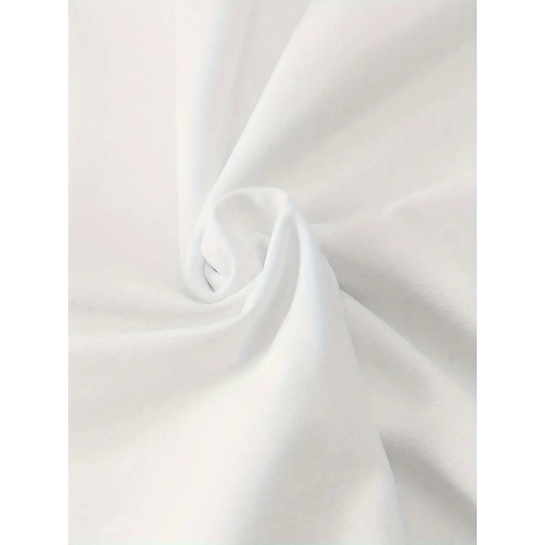 Baskılı Oversize Bisiklet Yaka T-shirt - Beyaz 158821 Baskılı Oversize Bisiklet Yaka T-shirt - Beyaz 158821