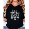 Baskılı Oversize Bisiklet Yaka T-shirt - Siyah 158842