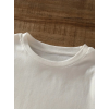 Baskılı Oversize Bisiklet Yaka T-shirt - Beyaz - 158843 Baskılı Oversize Bisiklet Yaka T-shirt - Beyaz - 158843
