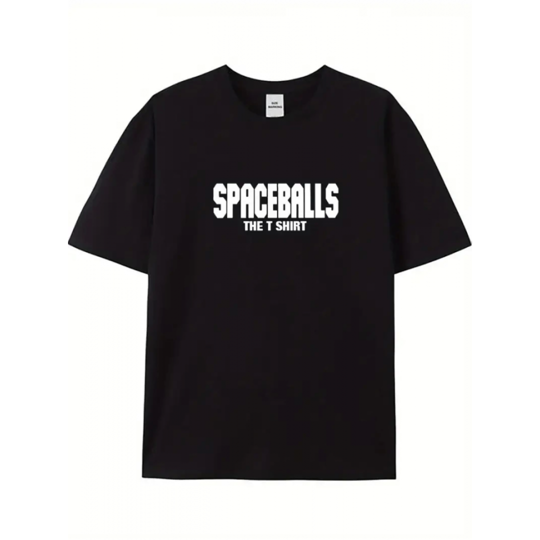 Baskılı Oversize Bisiklet Yaka T-shirt - Siyah - 158852 Baskılı Oversize Bisiklet Yaka T-shirt - Siyah - 158852
