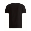 Baskılı Oversize Bisiklet Yaka T-shirt - Siyah - 158852 Baskılı Oversize Bisiklet Yaka T-shirt - Siyah - 158852