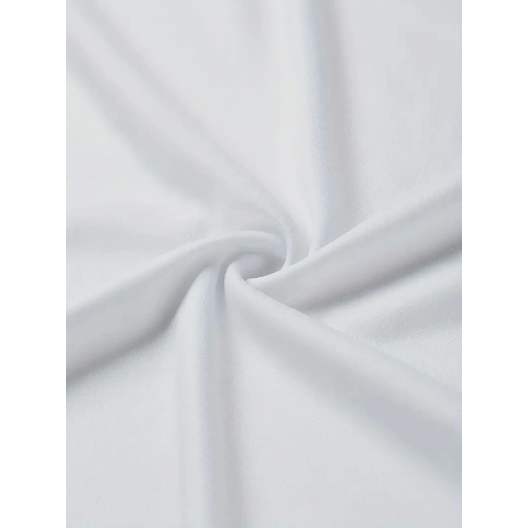 Baskılı Oversize Bisiklet Yaka T-shirt - Beyaz 158858 Baskılı Oversize Bisiklet Yaka T-shirt - Beyaz 158858