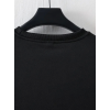 Baskılı Oversize Bisiklet Yaka T-shirt - Siyah 158902 Baskılı Oversize Bisiklet Yaka T-shirt - Siyah 158902