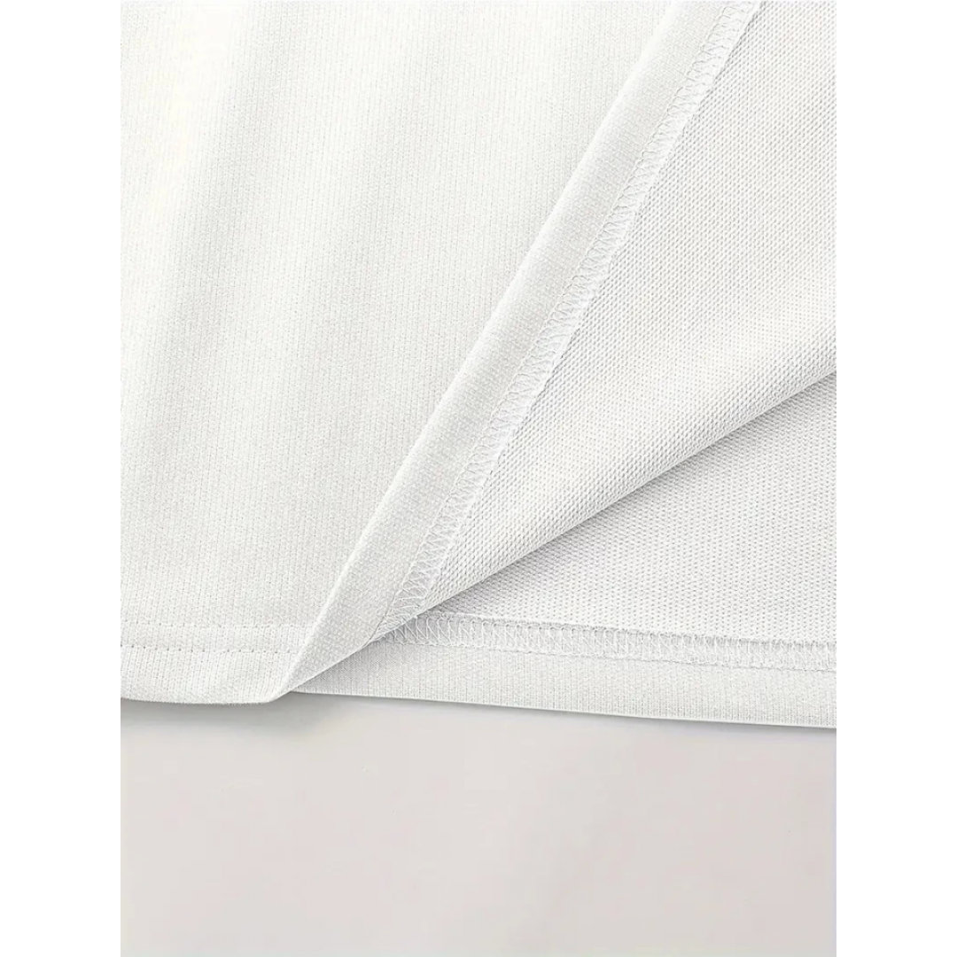 Baskılı Oversize Bisiklet Yaka T-shirt - Beyaz - 158904 Baskılı Oversize Bisiklet Yaka T-shirt - Beyaz - 158904