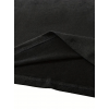 Fiyonk Baskılı Siyah Oversize Unisex T-shirt- Siyah 158921