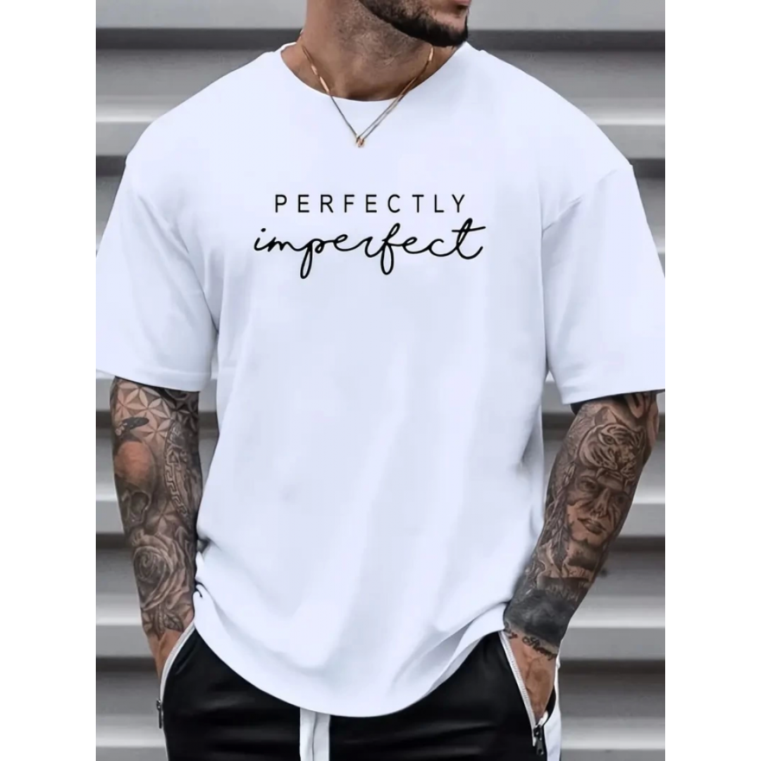 Erkekler Için PERFECTLY Günlük Tişört - Beyaz - 158923 Erkekler Için PERFECTLY Günlük Tişört - Beyaz - 158923