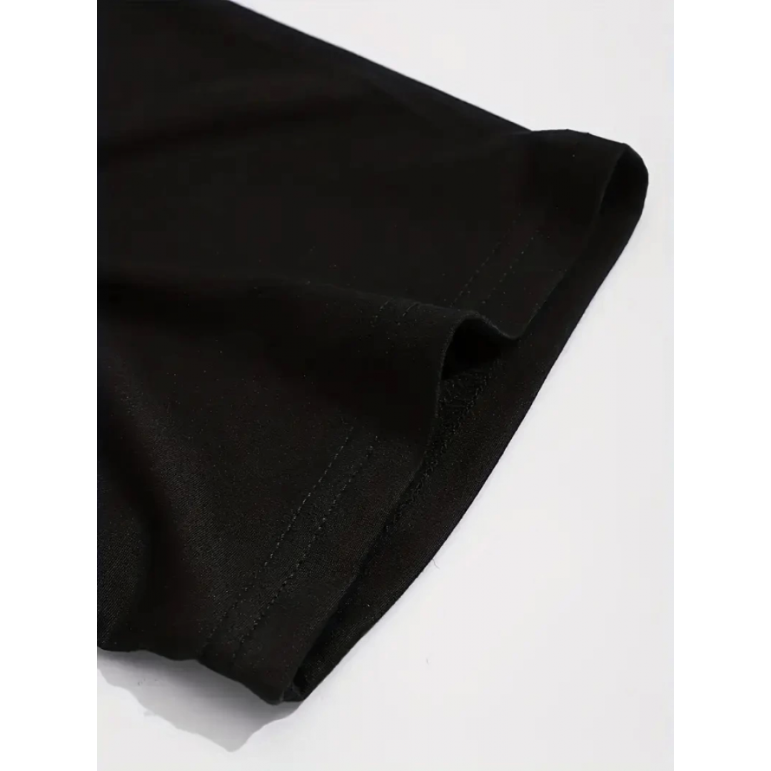 Sporda Günlük Hayata Giyilebilir GYM Baskılı Oversize Bisiklet Yaka Erkek T-shirt - Siyah 158927 Sporda Günlük Hayata Giyilebilir GYM Baskılı Oversize Bisiklet Yaka Erkek T-shirt - Siyah 158927
