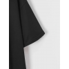 New York Baskılı Oversize Bisiklet Yaka T-shirt - Siyah - 158930 New York Baskılı Oversize Bisiklet Yaka T-shirt - Siyah - 158930