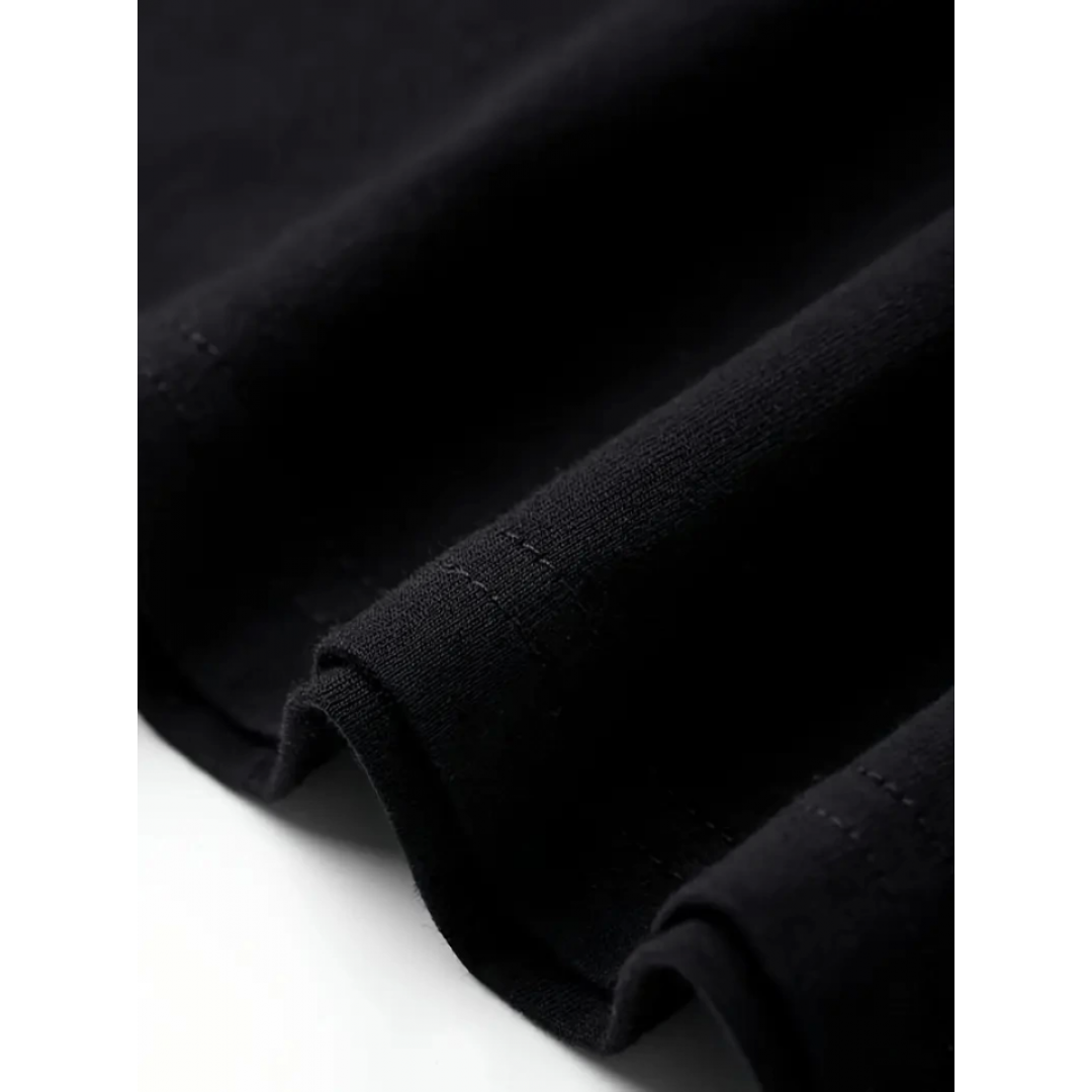 Baskılı Oversize Bisiklet Yaka T-shirt - Beyaz 158940 Baskılı Oversize Bisiklet Yaka T-shirt - Beyaz 158940