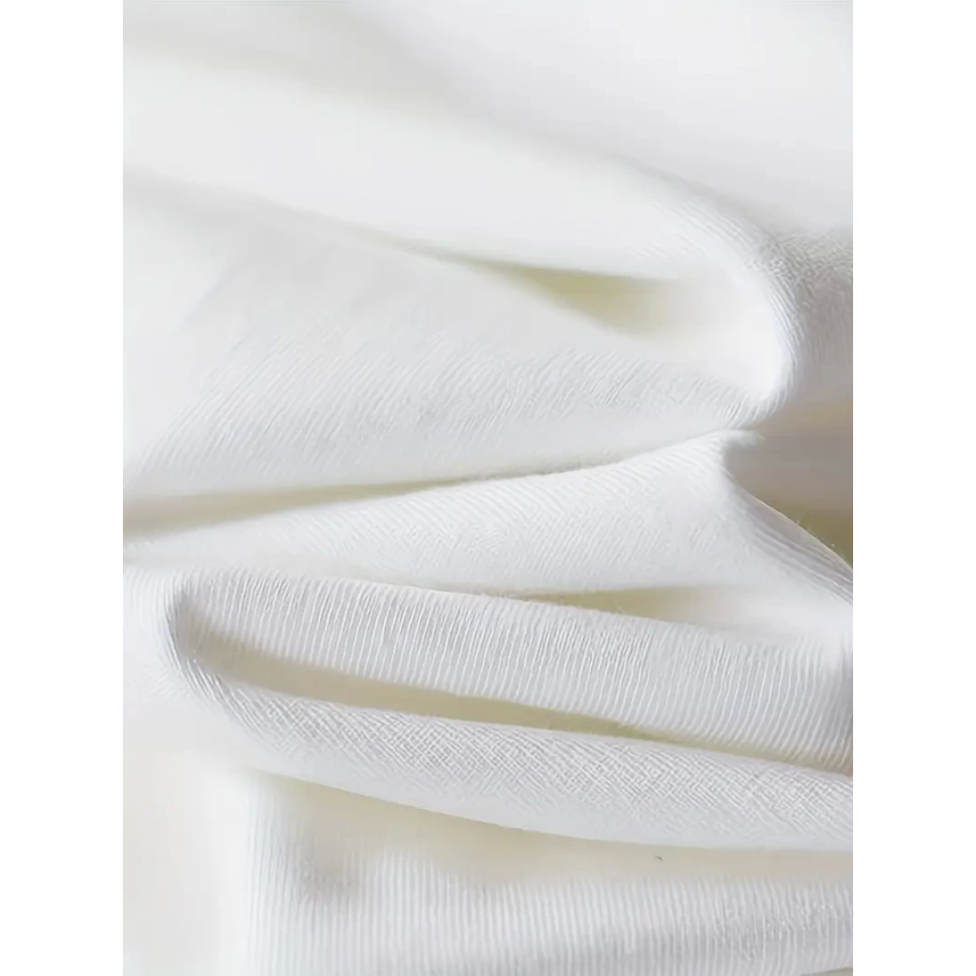 Baskılı Oversize Bisiklet Yaka T-shirt - Beyaz - 158941 Baskılı Oversize Bisiklet Yaka T-shirt - Beyaz - 158941