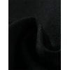 Baskılı Oversize Bisiklet Yaka T-shirt - Siyah - 158945