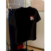 Baskılı Oversize Bisiklet Yaka T-shirt - Siyah - 158976 Baskılı Oversize Bisiklet Yaka T-shirt - Siyah - 158976