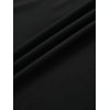 Baskılı Oversize Bisiklet Yaka T-shirt - Siyah 158978