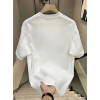 Baskılı Oversize Bisiklet Yaka T-shirt - Beyaz 159023 Baskılı Oversize Bisiklet Yaka T-shirt - Beyaz 159023