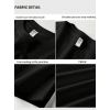 Baskılı Oversize Bisiklet Yaka T-shirt - Siyah 159025 Baskılı Oversize Bisiklet Yaka T-shirt - Siyah 159025