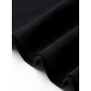 Baskılı Oversize Bisiklet Yaka T-shirt - Siyah 159025 Baskılı Oversize Bisiklet Yaka T-shirt - Siyah 159025